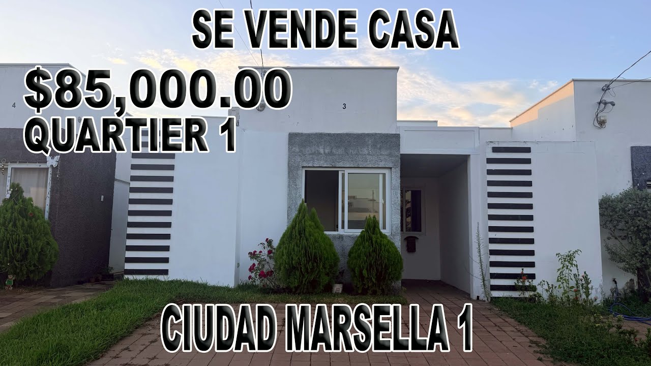 SE VENDE CASA CIUDAD MARSELLA QUARTER 1 $85 MIL | CRV EL SALVADOR