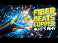 Your Internet Is Literally Light | Fiber vs Copper Explained