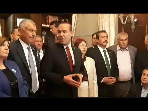 Adana Büyükşehir Belediye Başkanı Zeydan Karalar Hüseyin Sözlü den belediye yıl devraldı