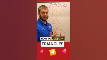 Classify Triangles by Their Sides and Angles