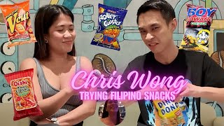 CHRIS WONG TRYING FILIPINO SNACKS | Icon Of The Seas