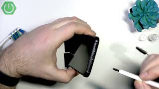Wie reinige ich das Mikrofon beim SAMSUNG Galaxy XCover 5?