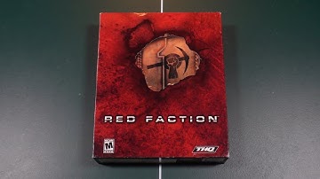 Red Faction PC Big Box (2001) - Contents Walkthrough Tour