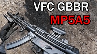 VFC MP5A5 GBBR Gameplay | Forestfire Airsoft.