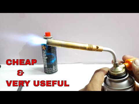How to use Gas Torch.