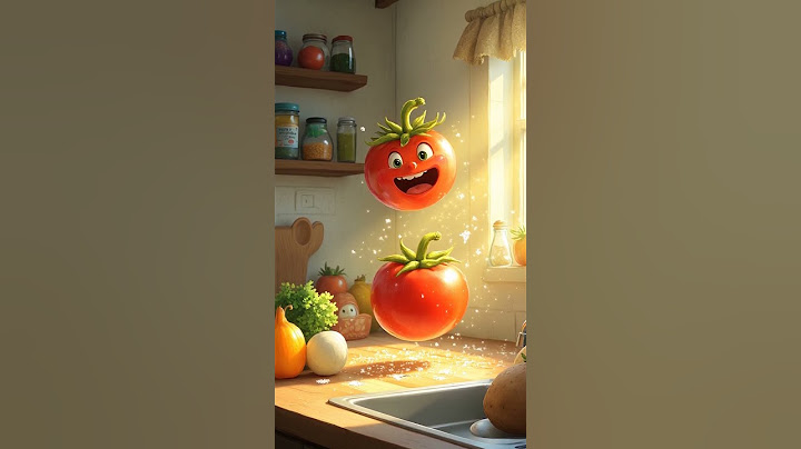 Tamatar bade mazedaar 🍅🍅 #tomato #funnyshorts #kidsrhymes #aianimation