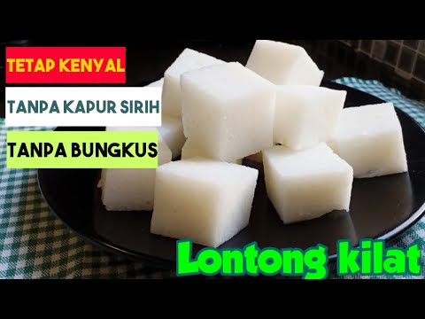 Cara Membuat Lontong Magic Com Tanpa Kapur Sirih