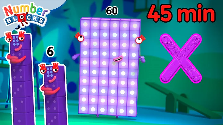 Six Times Tables! - Multiplication Challenge #6 ✖️ | Learn to Count for Kids | @Numberblocks