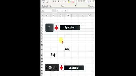 excel tips and tricks #excel# #excel Shortcut Key#