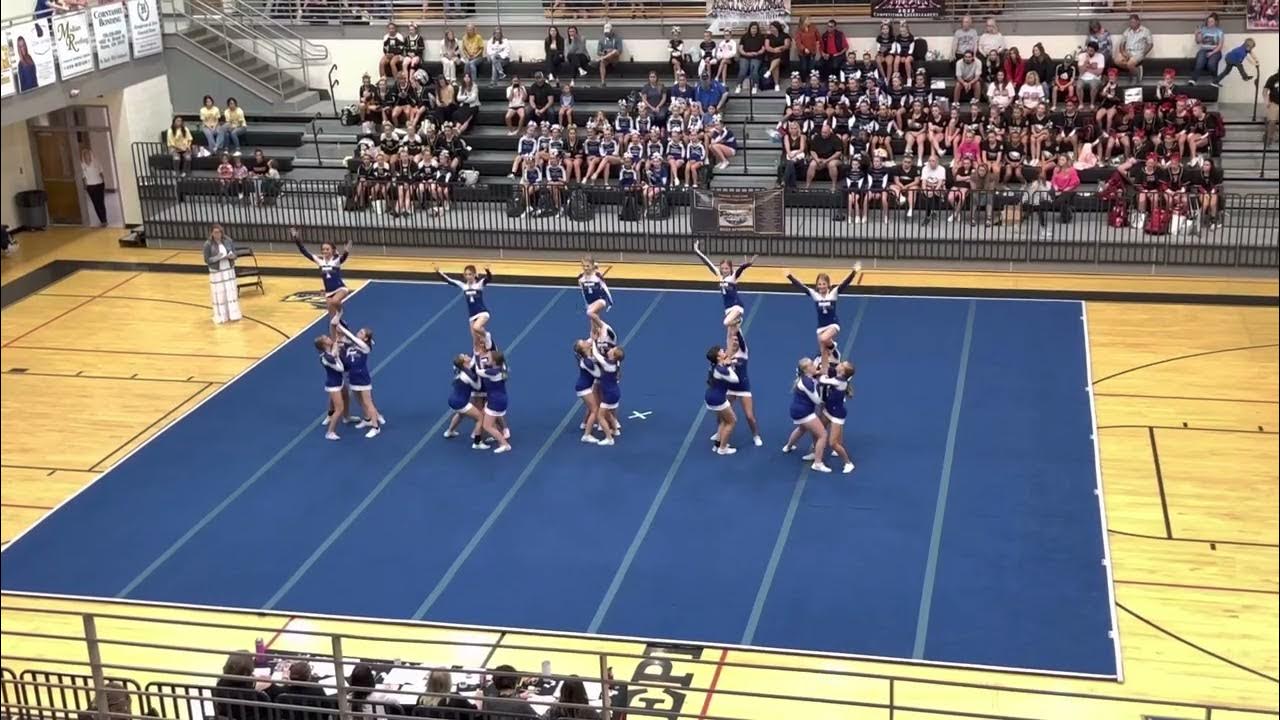 Trion Middle School Cheer Competition 91722 YouTube
