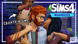 🌕 Creating my Werewolf Family • The Sims 4 • Create A Sim