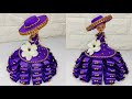 Doll decoration ideas || Simpel way to decorate dolls || Hias boneka dari pita satin