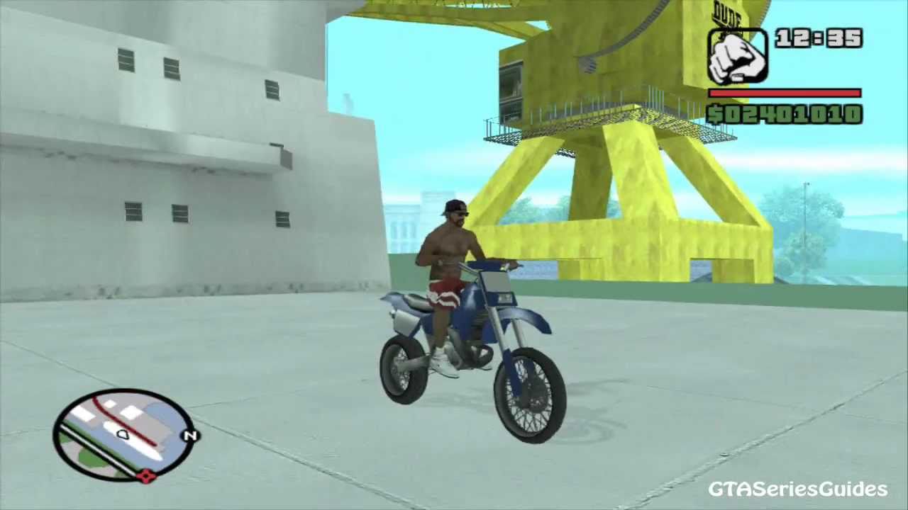 Moto Sanchez GTA San Andreas