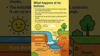 How do waterfalls form #scienceforkids