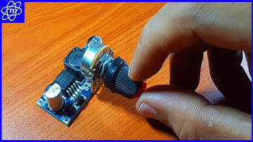 Change the TRIMPOT to POTENTIOMETER on the STEP DOWN DC Module | For power supply needs