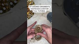Create adorable diy gnomes for ornaments & decor #gnomes