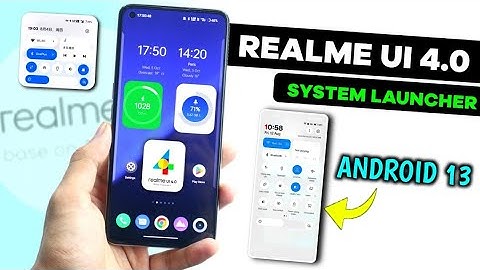 Realme UI 4.0 System Launcher New Update | New UI Changes & Features | Android 13 New Features ⚡⚡