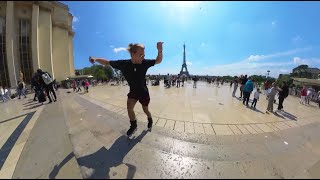 Exploring Paris on Skates | Inline Skating / Rollerblading | 4K