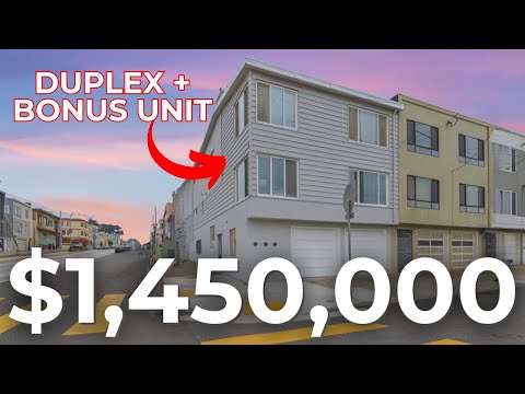 Inside a $1.45M Duplex Multifamily Home in San Francisco's Outer Sunset Neighborhood