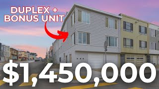Inside a $1.45M Duplex Multifamily Home in San Francisco's Outer Sunset Neighborhood