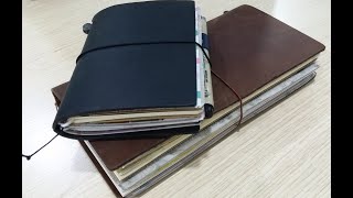 Journal With Me No.39 - Midori Traveler's Notebook - Simple Setup