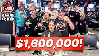 $1.6 Million Bad Beat Jackpot Triggers at Poker Event in Canada | MSPT Podcast #6