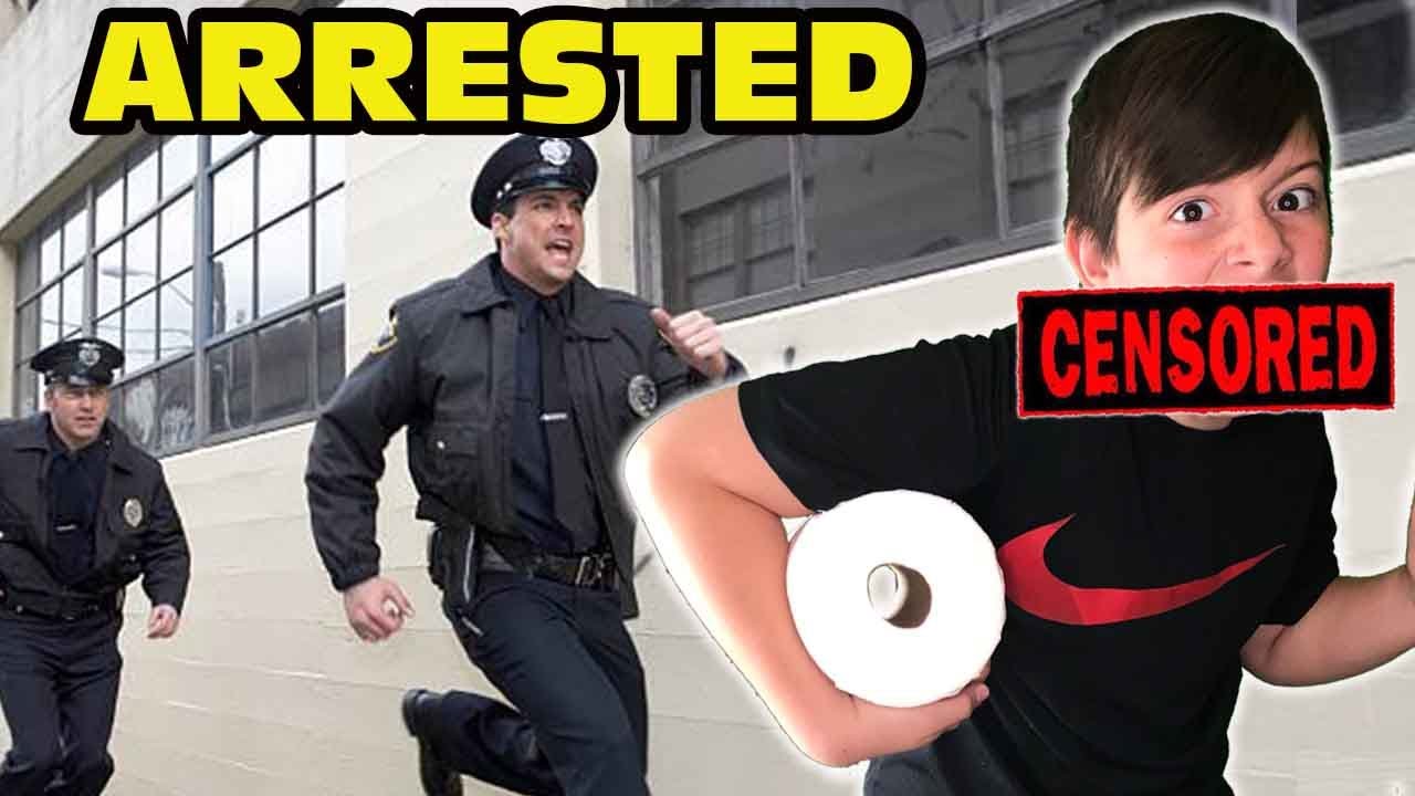 Kid Arrested For Stealing Toilet Paper From School During Home