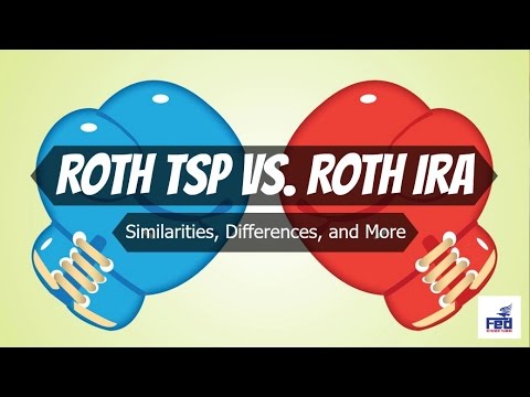 Roth TSP vs. Roth IRA Showdown