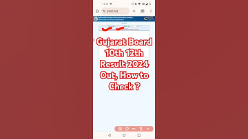 Gujarat Board 10th Result 2024 Kaise Dekhe ? How to Check Gujarat 10th Result ? GSEB SSC HSC Result