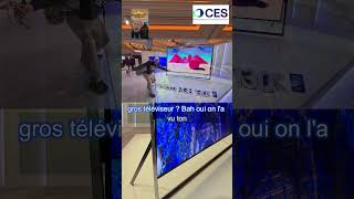 Un téléviseur de 3,3 mètres ! (#samsung MicroRGB) #4k #tech #lasvegas #pp #led #television