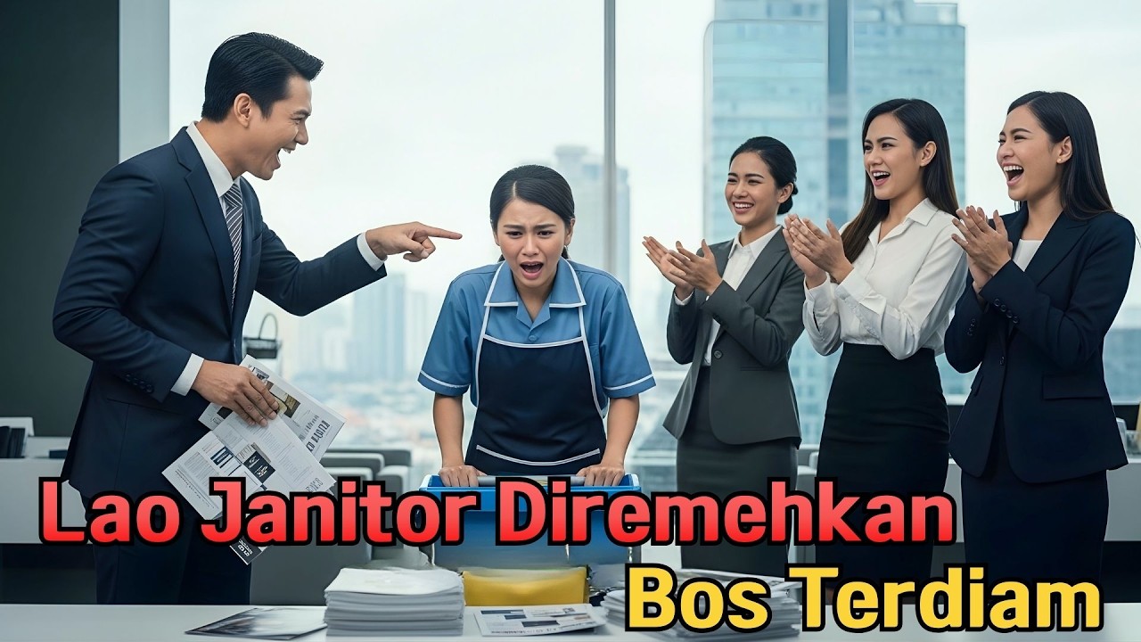 Menantang Petugas Kebersihan Jual Produk—Akhirnya Bos Terdiam