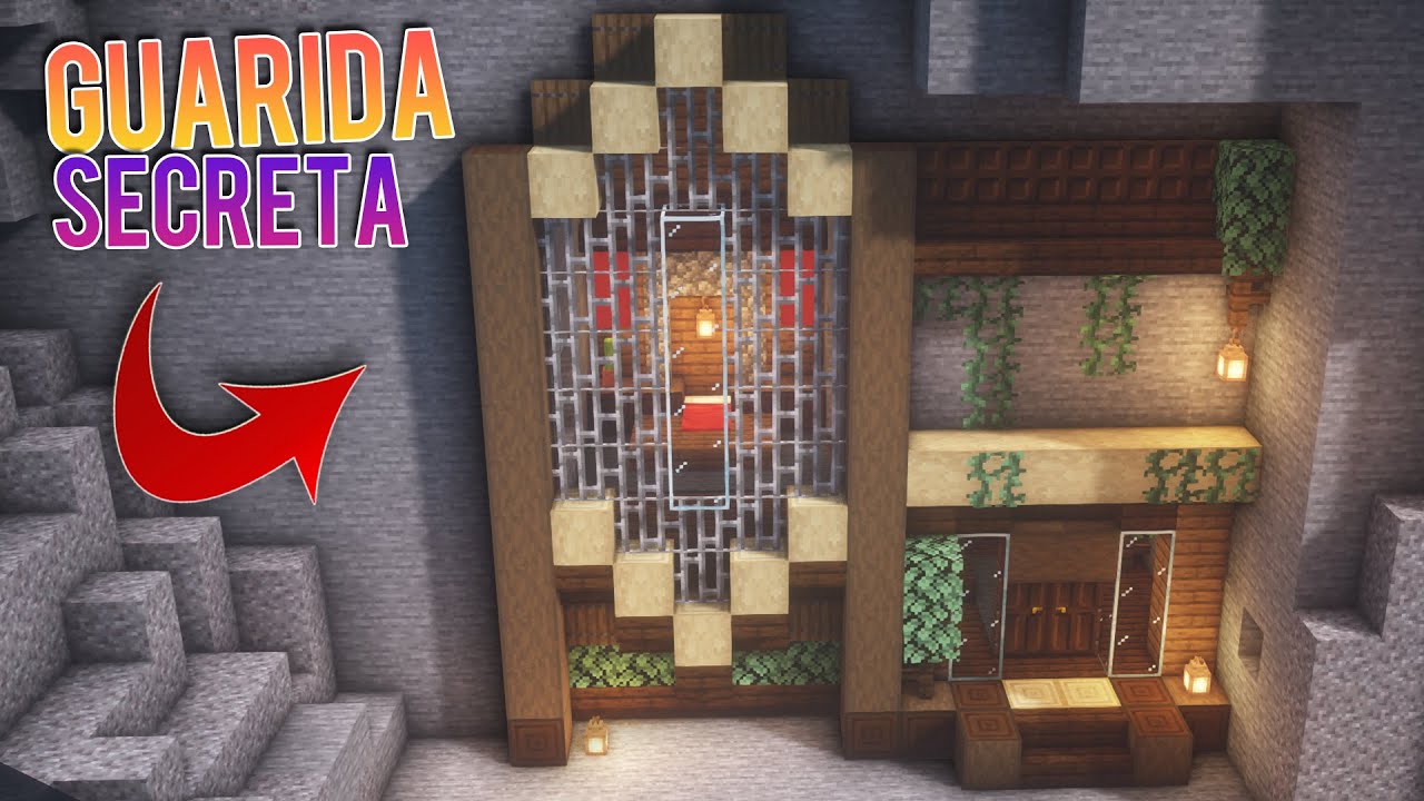 LA CASA EN LA MONTAÑA MAS ESPECTACULAR DE MINECRAFT #TUTORIAL CASA EN LA  MONTAÑA 