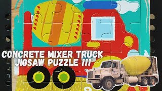 Concrete Mixer Truck - Jigsaw Puzzle 🧩❗|| Game for Kids & Toddlers screenshot 1