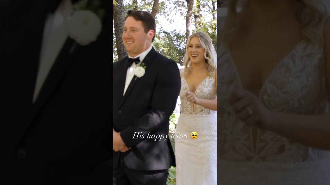 Groom Cries at Wedding First Look!