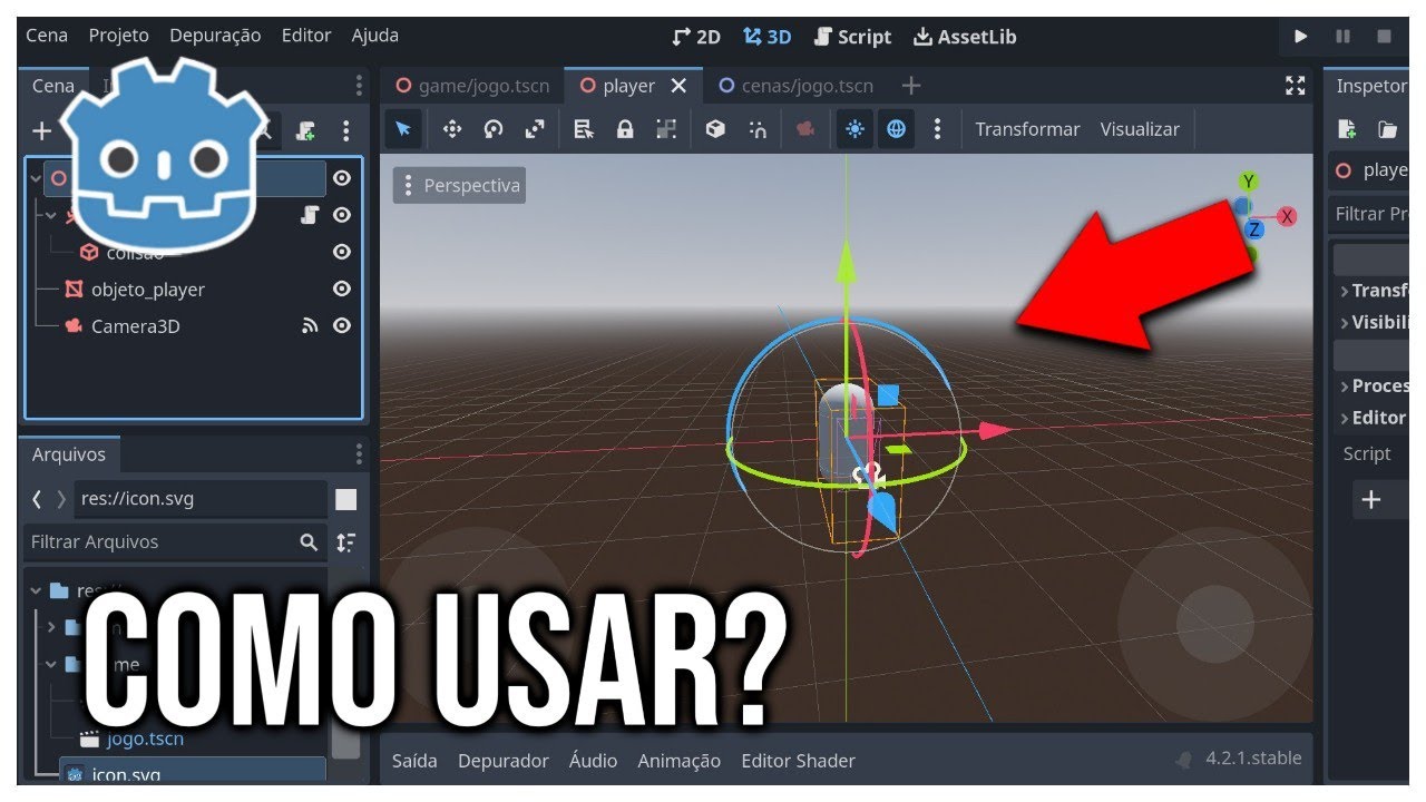 ⁣COMO USAR A GODOT ENGINE NO CELULAR - 2024