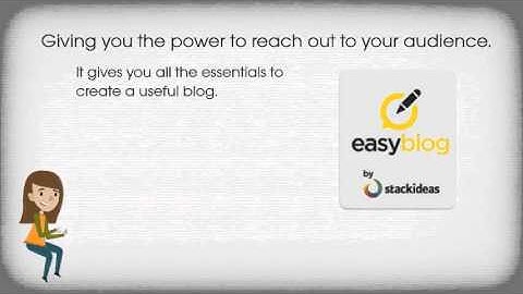 EasyBlog 3.9 - The Remarkable All-in-One Blogging Component for Joomla!