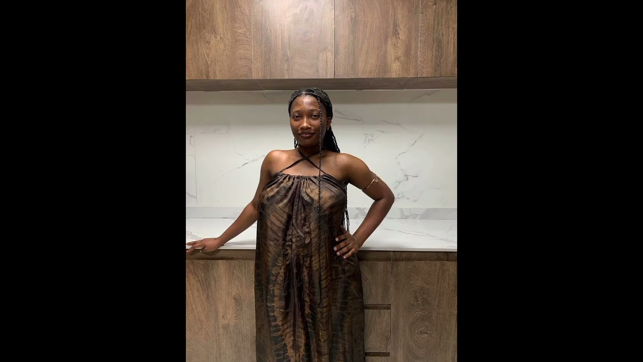 Beautiful backless dress for women 