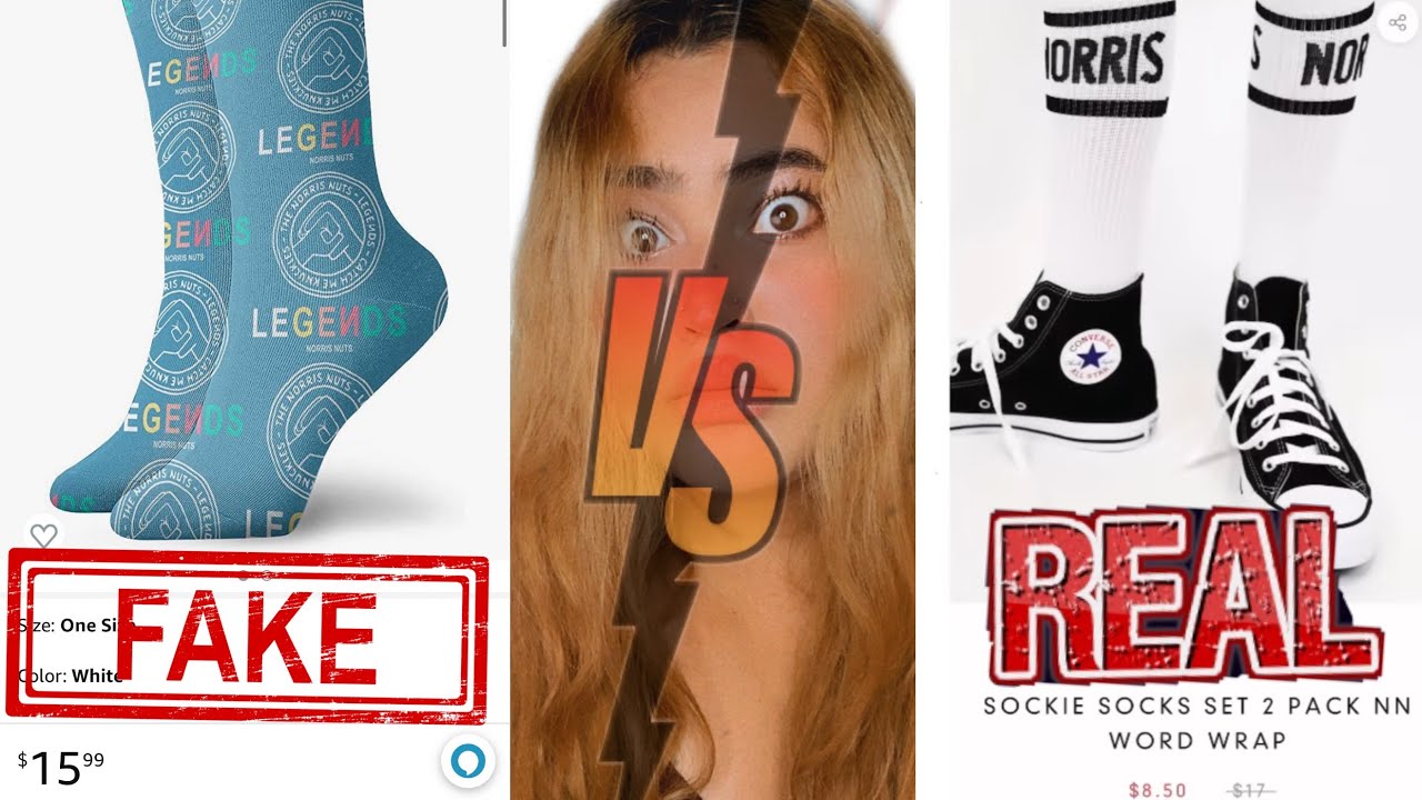 FAKE vs REAL Norris Nuts Fashion!