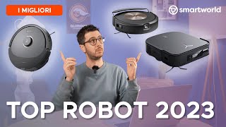 I MIGLIORI robot ASPIRAPOLVERE e LAVAPAVIMENTO 2023