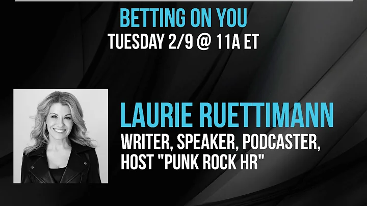#thePOZcastLIVE: Laurie Ruettimann "Betting on You"