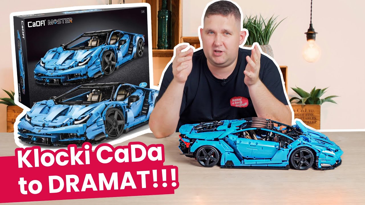 Klocki CaDA to NIE JEST Lego za 1/3 ceny