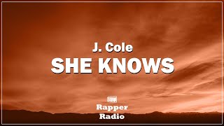 J. Cole - She Knows (Lyrics) | I am so much happier now that I'm dead tiktok