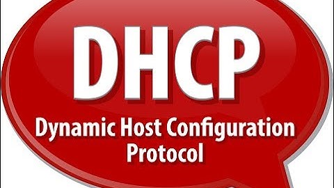 Dynamic Host Configuration Protocol DHCP