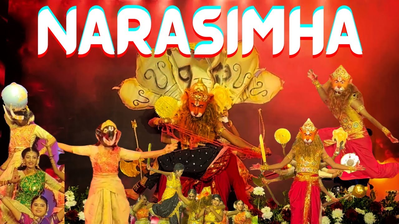 Narasimha  Avatar Dance Performance |  By students of BPMS  | Narasimha avatar | Varaha avatar