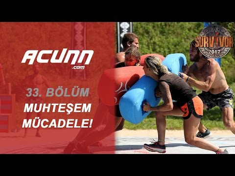 Dokunulmazlık oyununda canla başla mücadele ettiler! | 33. Bölüm | Survivor  2017