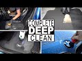 DIRTY CAR DETAILING // Complete Interior Exterior Deep Cleaning of a BMW!