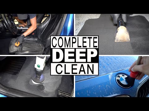 dirty-car-detailing-//-complete-interior-exterior-deep-cleaning-of-a-bmw!