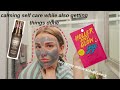 how to have the best self care/productive night (FACE &amp; FOOT MASK, TANNING, ETC)