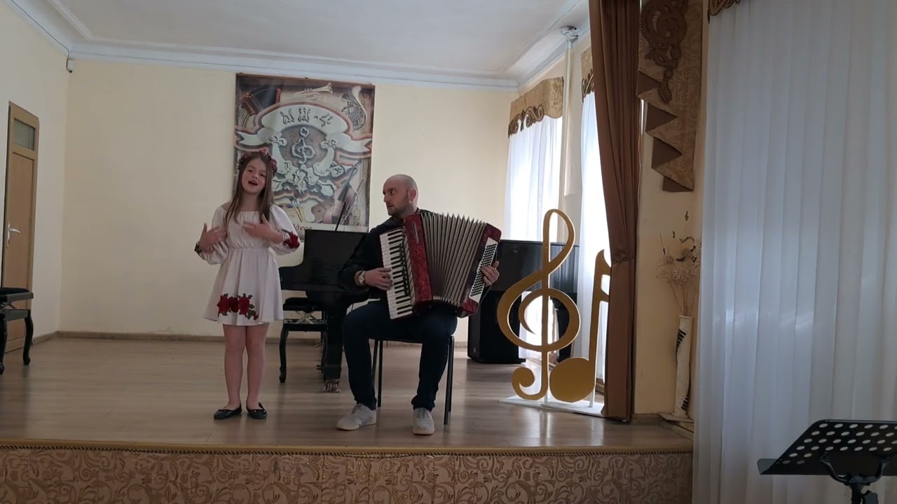 Цопа Каріна 8 років. Українська народна пісня    