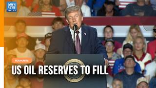 Trump Says US to Fill Strategic Petroleum Reserves With Venezuelan Oil